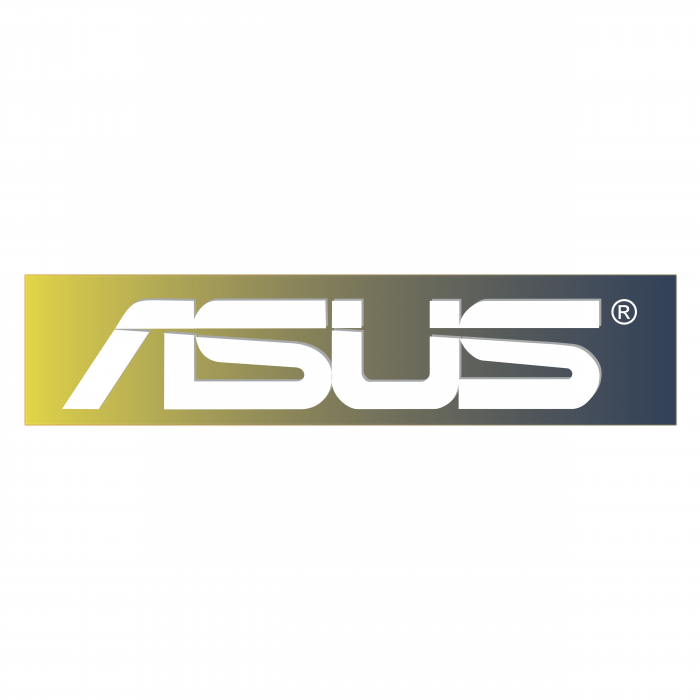 Asus logo colored