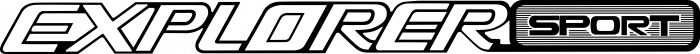 Ford Explorer logo sport
