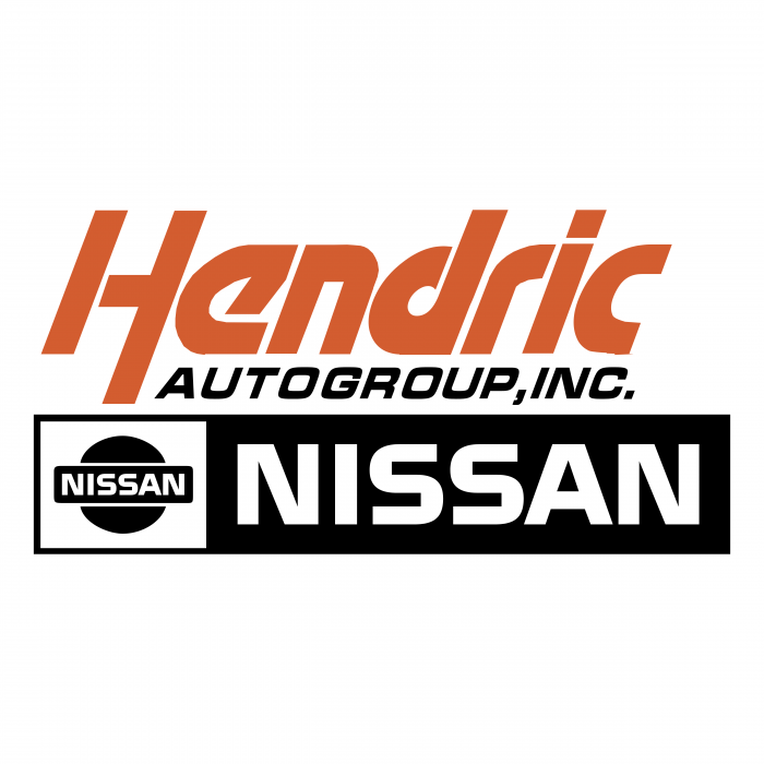 Hendrick Nissan logo black