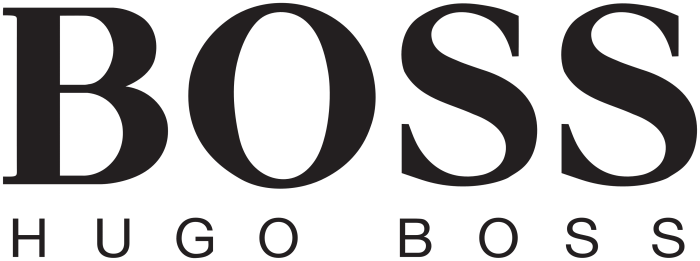 Hugo Boss logo (white background)