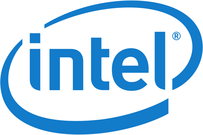 Intel logo, png, transparent, huge