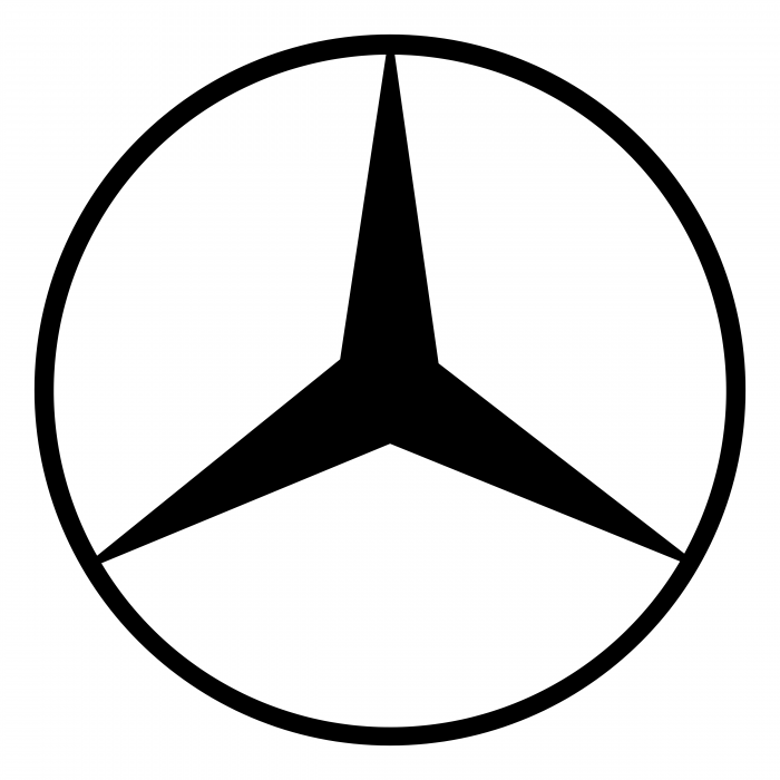 Mercedes Benz logo black
