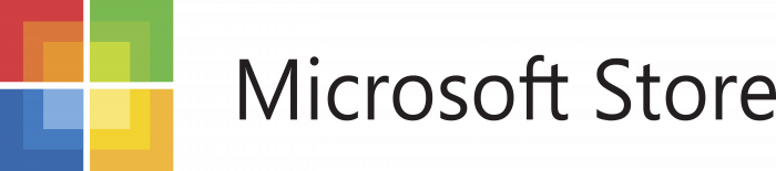 Microsoft logo store