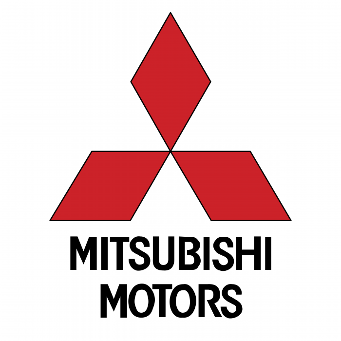 Mitsubishi Motors logo red