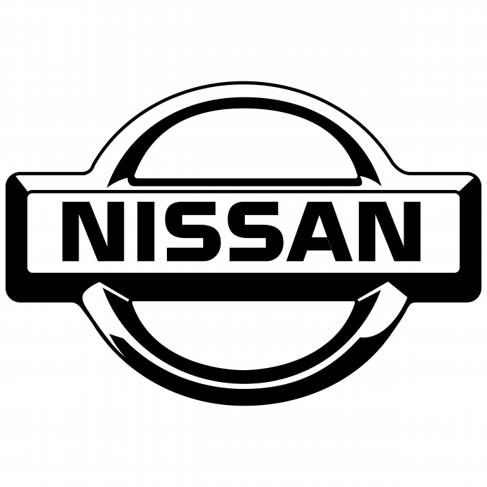 Nissan logo black