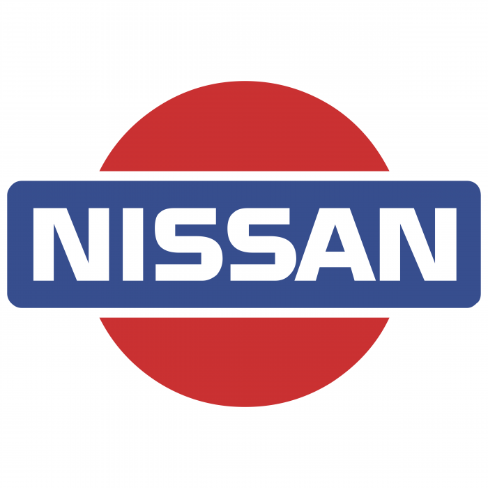 Nissan logo blue