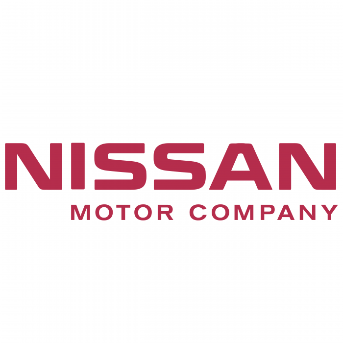 Nissan logo red