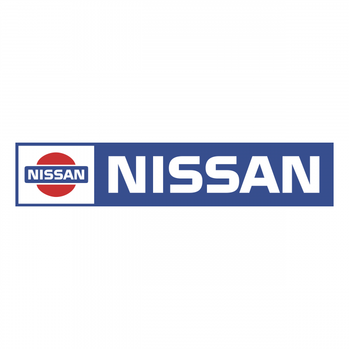Nissan logo white