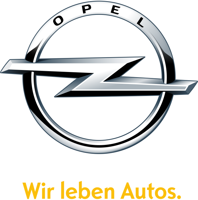 Opel logo and slogan