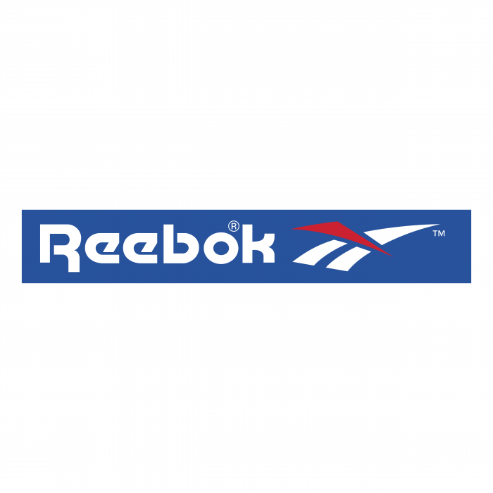 Reebok logo white