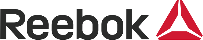 Reebok logo, white