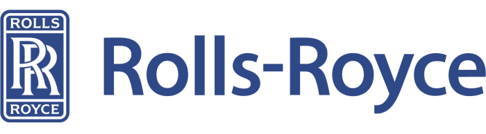 Rolls-royce logo, white