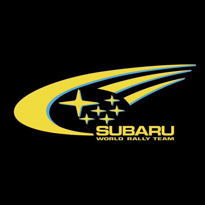 Subaru World Rally Team logo cube