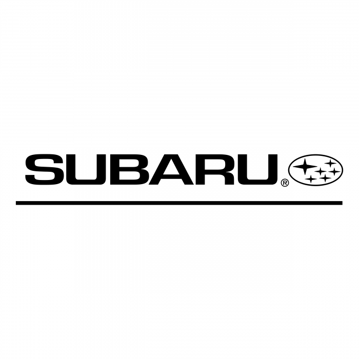 Subaru logo black