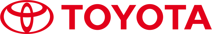 Toyota logo 1 - full red