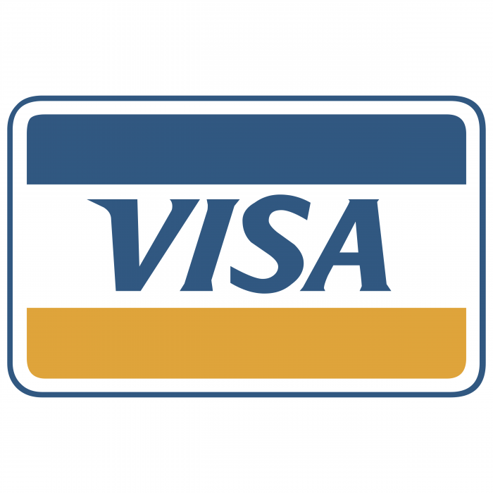 Visa logo card