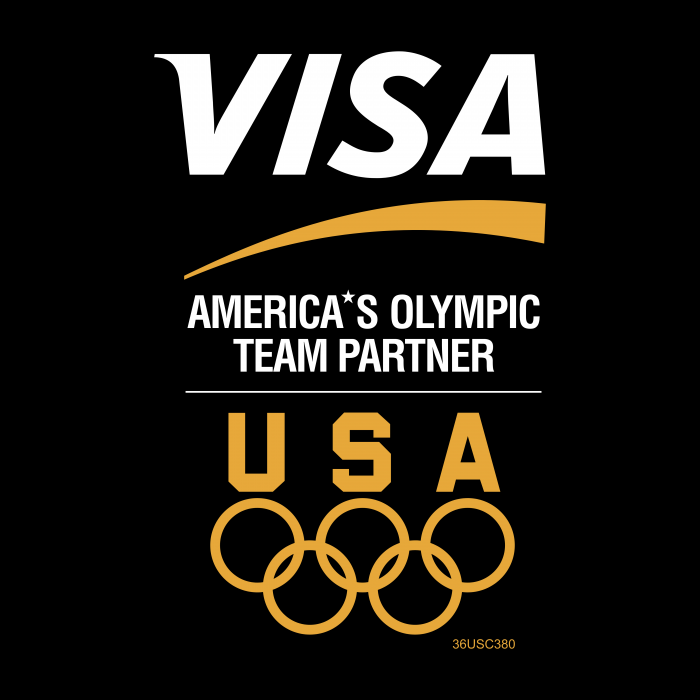 Visa logo olympic
