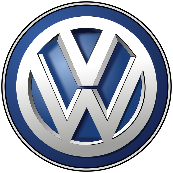Volkswagen logo, transparent, png