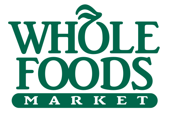 Whole Foods Market logo, white background