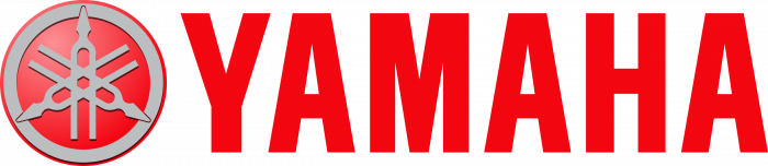 Yamaha Motor Company Logo text red
