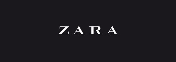 Zara, dark logo