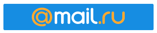 mail.ru logotype - light blue