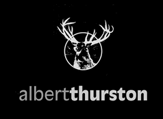 Albert Thurston logo black