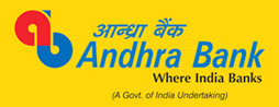 Andhra bank logo, yellow bg