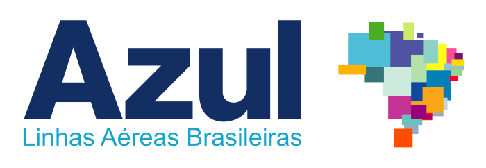 Azul logo, logotype, emblem (Azul Brazilian Airlines)