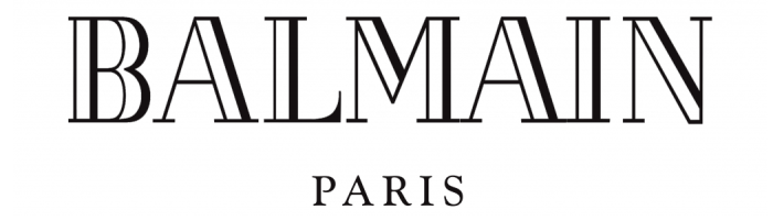 Balmain logo, logotype, wordmark