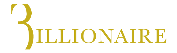 Billionaire logo, logotype, wordmark