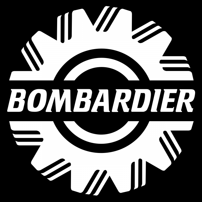 Bombardier logo cube