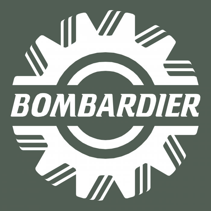 Bombardier logo grey