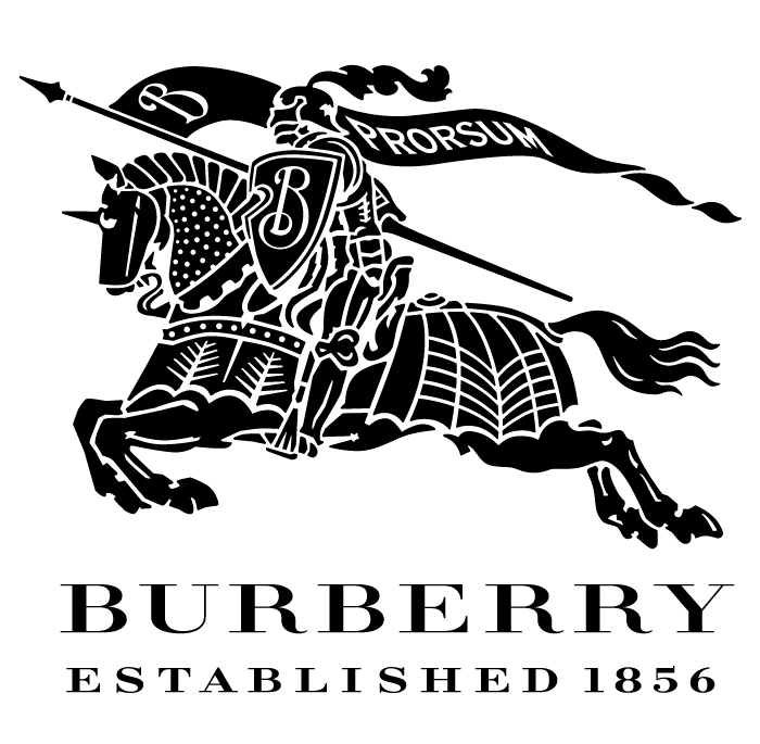 Burberry emblem, logo, wordmark, logotype
