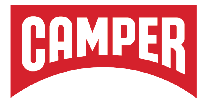 Camper logo, logotype, emblem