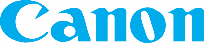 Canon logo blue