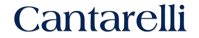 Cantarelli logo, logotype, wordmark