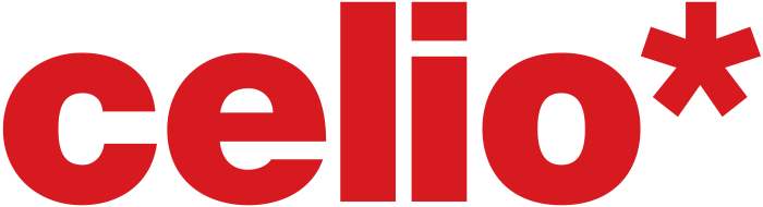 Celio logotype, red