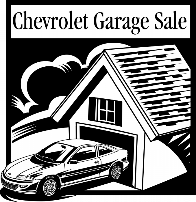 Chevrolet logo garage