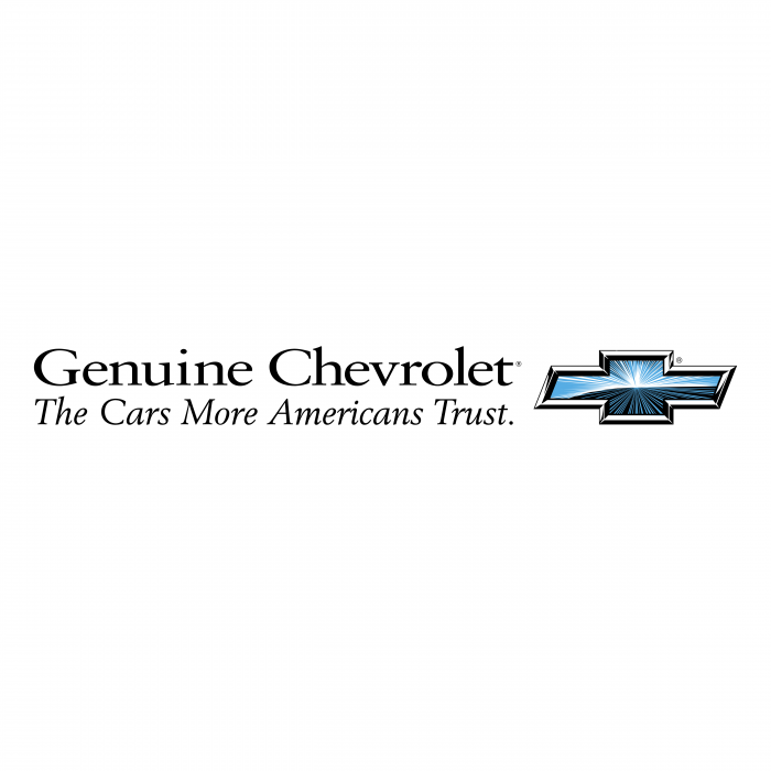Chevrolet logo genuine