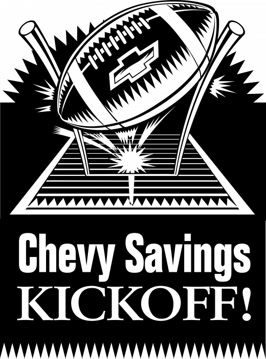 Chevrolet logo kickoff