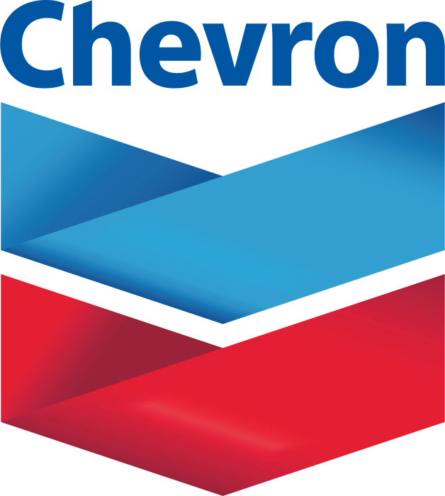 Chevron logo, logotype, emblem