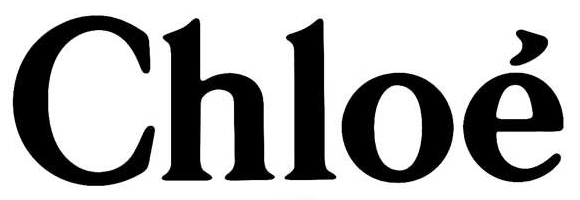 Chloé black logo