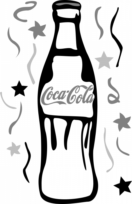 Coca Cola logo bottle