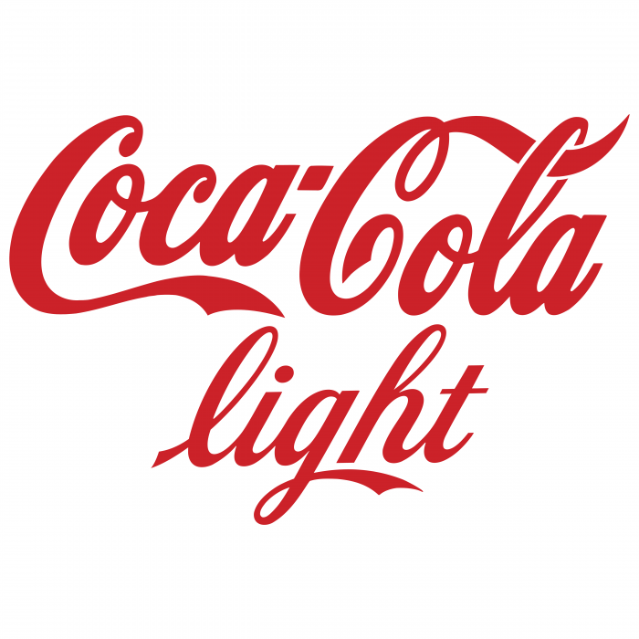 Coca Cola logo light