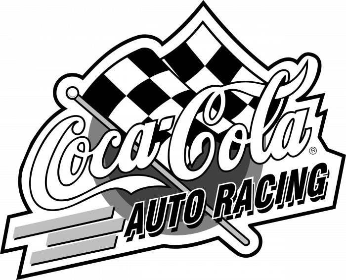 Coca Cola logo racing