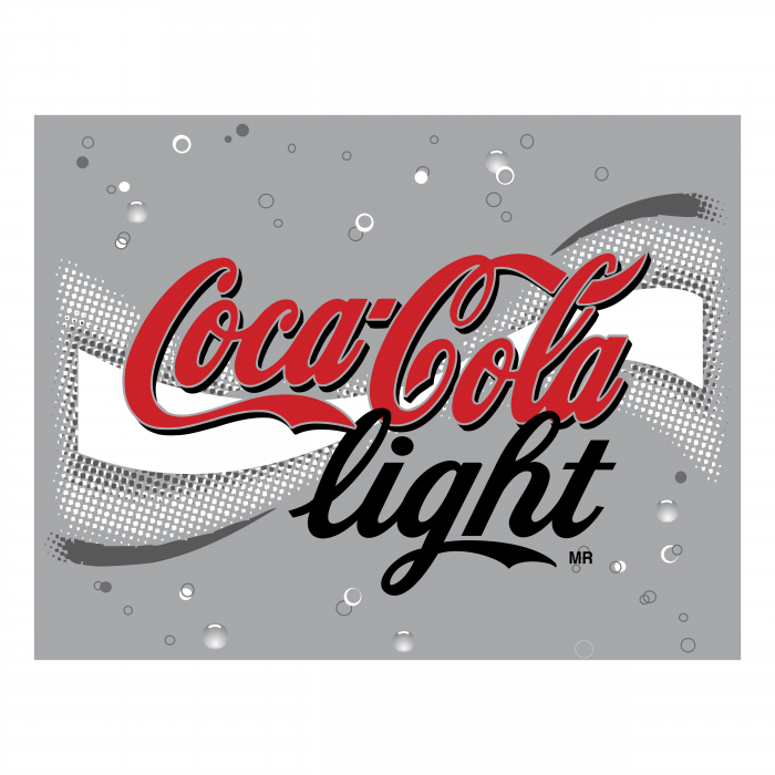 Coca Cola logo silver