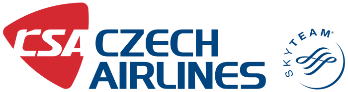 Czech Airlines logo, logotype, emblem