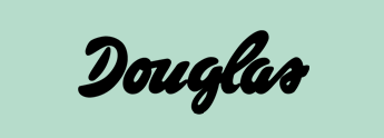 Douglas logotype from the official website