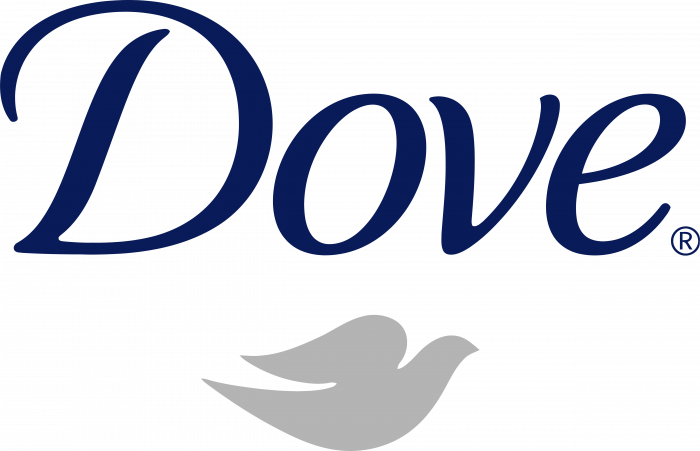 Dove logo silver
